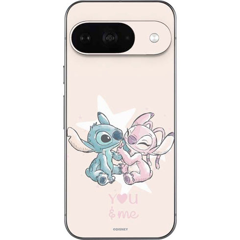 Disney Lilo and Stitch Stitch and Angel Google Pixel 9 Skin